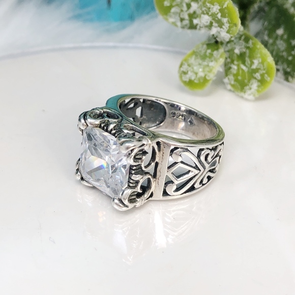 SILPADA 925 Uptown Cubic Zirconia Ring R0981 - Picture 2 of 7